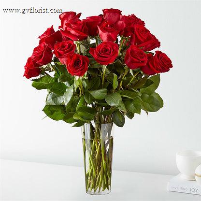 Long Stem Red Rose Bouquet –  Grass Valley Florist, Grass Valley CA