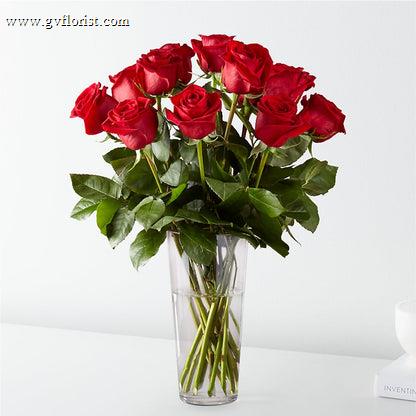 Long Stem Red Rose Bouquet –  Grass Valley Florist, Grass Valley CA