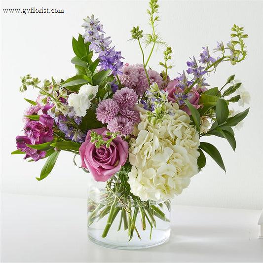 Violet Caress Bouquet –  Grass Valley Florist, Grass Valley CA