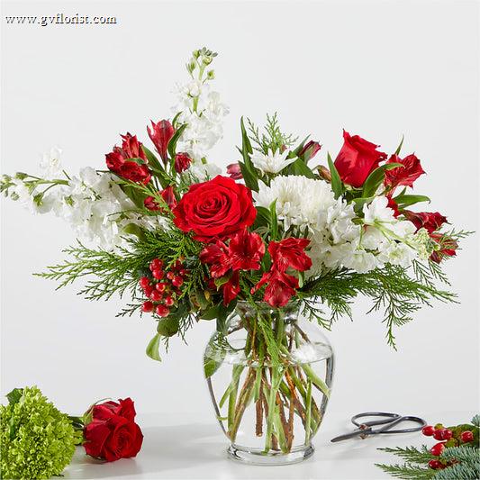 Merry Moment Bouquet – A Florist Original –  Grass Valley Florist, Grass Valley CA