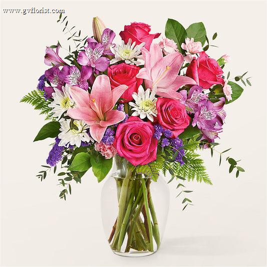 Lace & Pearls Bouquet –  Grass Valley Florist, Grass Valley CA