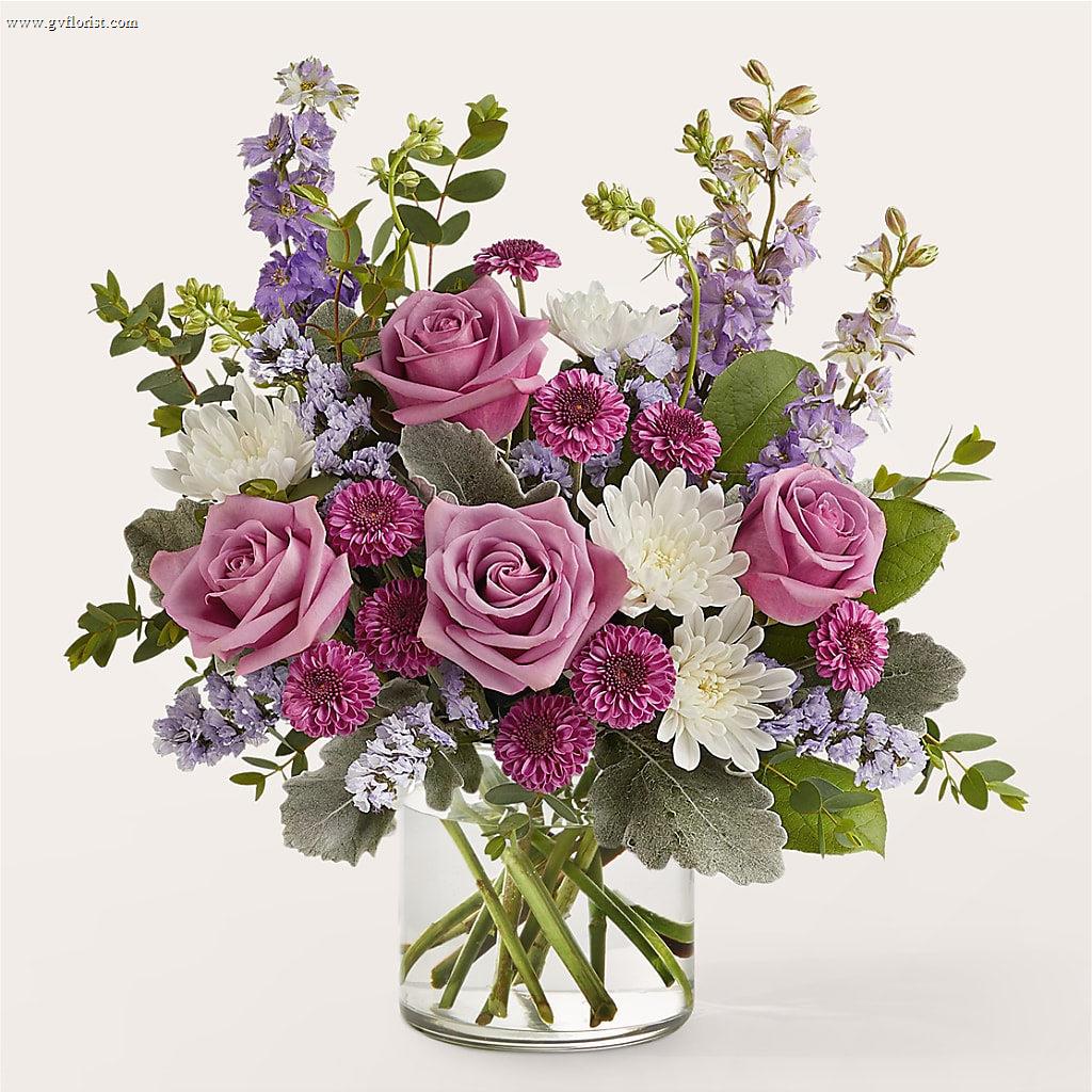 Violet Frost Bouquet –  Grass Valley Florist, Grass Valley CA