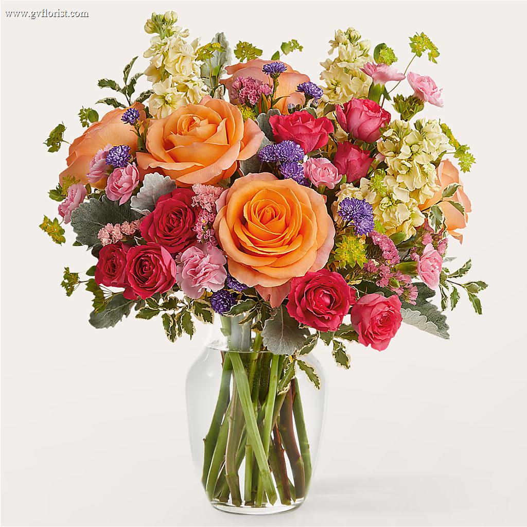 Tangerine Tango Bouquet – Grass Valley Florist, Grass Valley CA