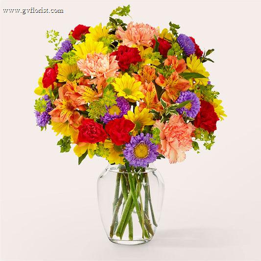 Kaleidoscope Bouquet –  Grass Valley Florist, Grass Valley CA
