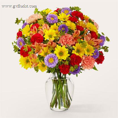 Kaleidoscope Bouquet –  Grass Valley Florist, Grass Valley CA