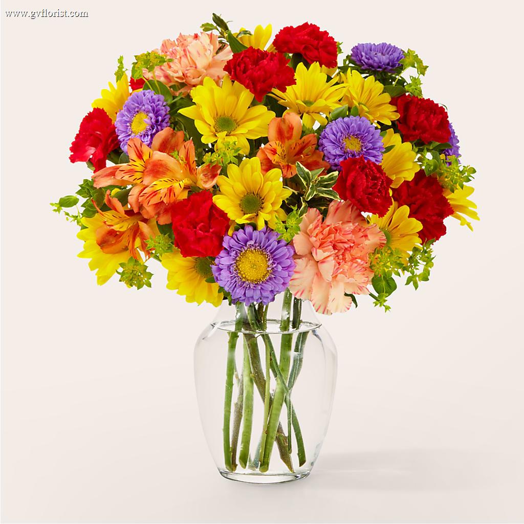 Kaleidoscope Bouquet –  Grass Valley Florist, Grass Valley CA