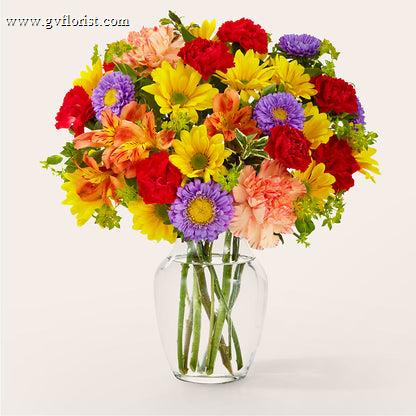Kaleidoscope Bouquet –  Grass Valley Florist, Grass Valley CA