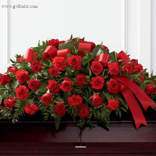 Tribute of Life Casket Spray –  Grass Valley Florist, Grass Valley CA