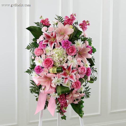 Comforting Standing Spray –  Grass Valley Florist, Grass Valley CA