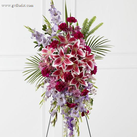 Tender Touch Standing Spray –  Grass Valley Florist, Grass Valley CA