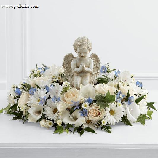 Little Angel Ring of Flowers –  Grass Valley Florist, Grass Valley CA