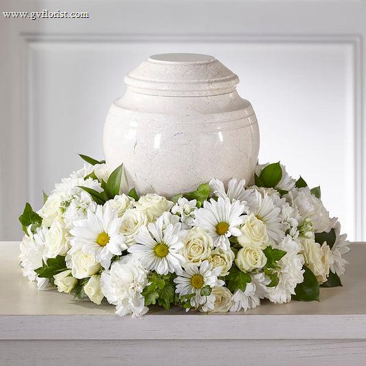 Ivory Gardens Cremation Adornment –  Grass Valley Florist, Grass Valley CA