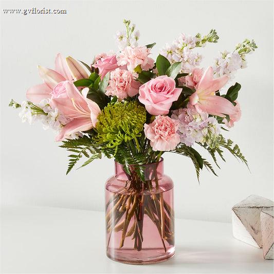 Pretty in Pink Bouquet –  Grass Valley Florist, Grass Valley CA