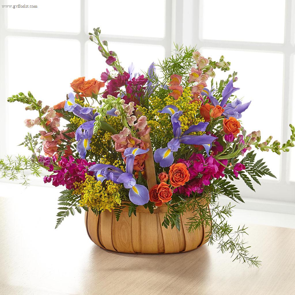 Garden of Life Basket –  Grass Valley Florist, Grass Valley CA