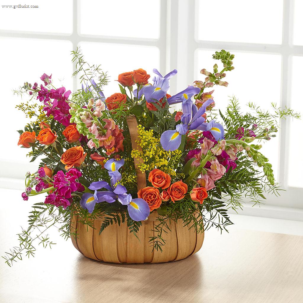 Garden of Life Basket –  Grass Valley Florist, Grass Valley CA