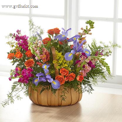 Garden of Life Basket –  Grass Valley Florist, Grass Valley CA