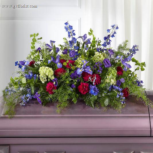 Always Treasured Casket Spray –  Grass Valley Florist, Grass Valley CA