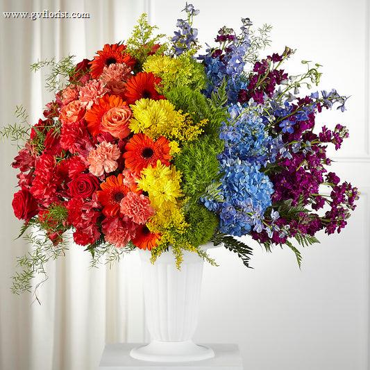 Pride & Unity Arrangement –  Grass Valley Florist, Grass Valley CA