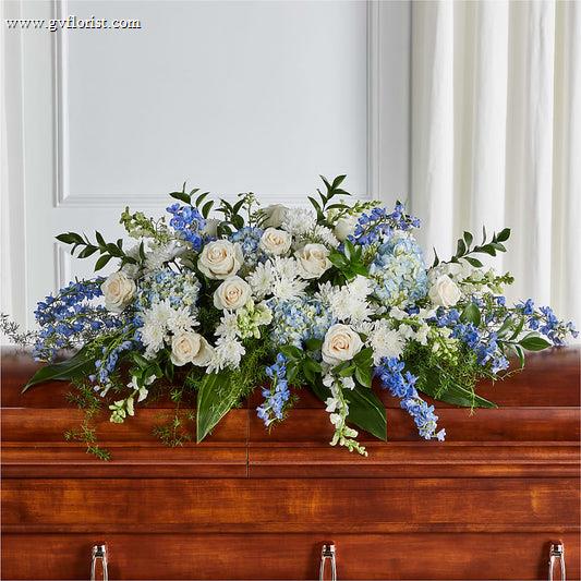 Timeless Essence Casket Spray –  Grass Valley Florist, Grass Valley CA