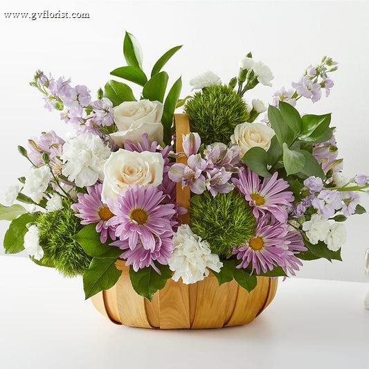 Peace & Love Basket –  Grass Valley Florist, Grass Valley CA