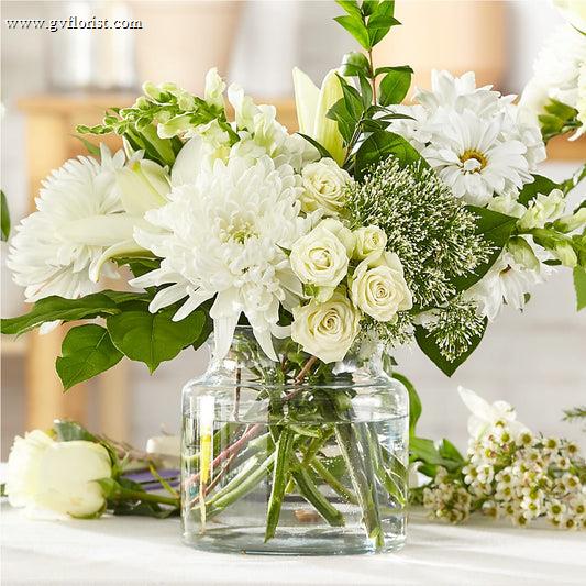 Classic Ivory – A Florist Original –  Grass Valley Florist, Grass Valley CA
