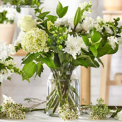 Classic Ivory – A Florist Original –  Grass Valley Florist, Grass Valley CA