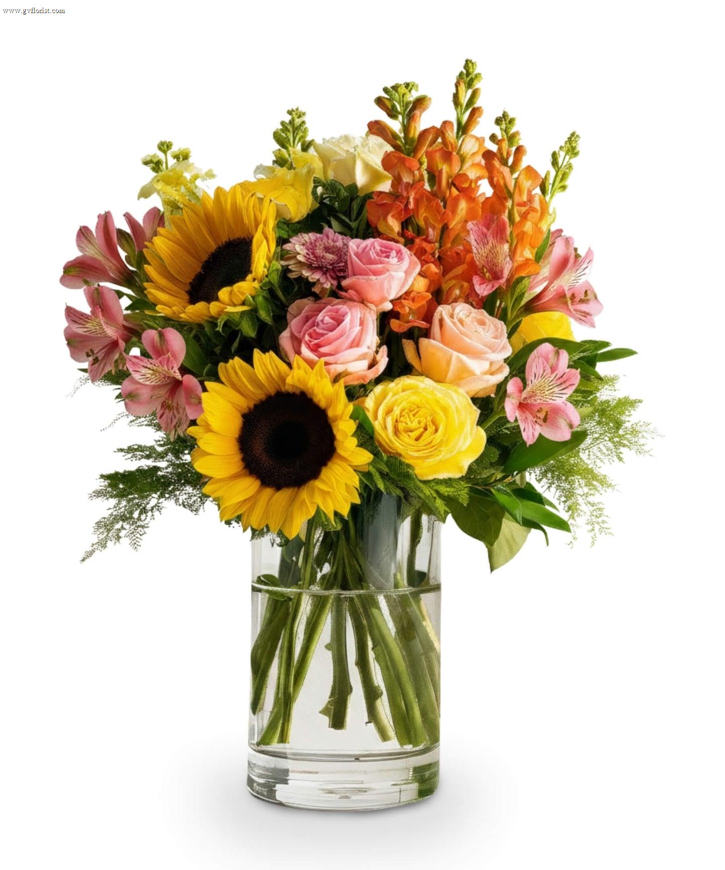 Summer Citrus Glow – Grass Valley Florist, Grass Valley CA