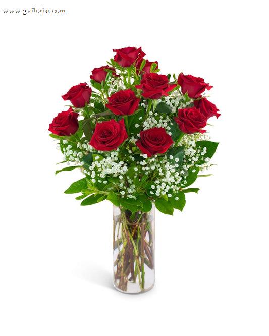 Dozen Red Roses and a Million Stars –  Grass Valley Florist, Grass Valley CA