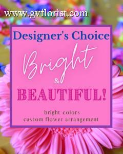 Designer's Choice - Bright & Beautiful –  Grass Valley Florist, Grass Valley CA
