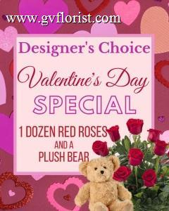 Designer's Choice - Valentine's Special –  Grass Valley Florist, Grass Valley CA