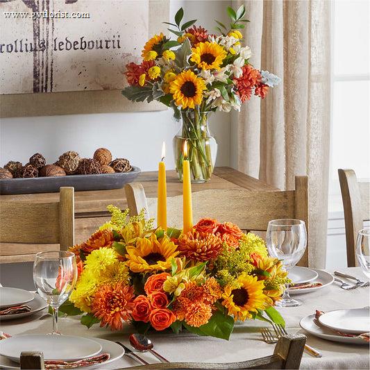 Golden Gathering Bundle –  Grass Valley Florist, Grass Valley CA