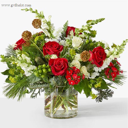 Deck the Halls Bouquet –  Grass Valley Florist, Grass Valley CA
