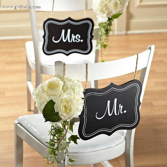 Notions Chair Décor –  Grass Valley Florist, Grass Valley CA