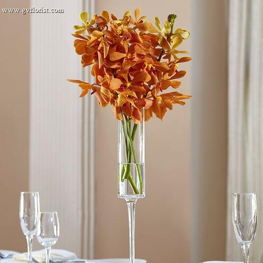 Orange Mokara Bouquet –  Grass Valley Florist, Grass Valley CA