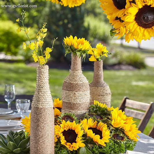 Sublime Garden Centerpiece –  Grass Valley Florist, Grass Valley CA
