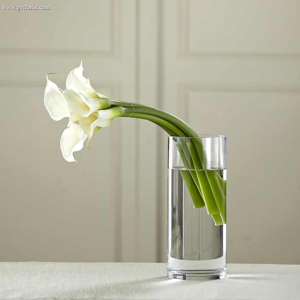 White Calla Bouquet – Grass Valley Florist, Grass Valley CA